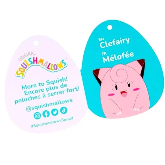 NWT Clefairy Squishmallow - Picture 8 of 10
